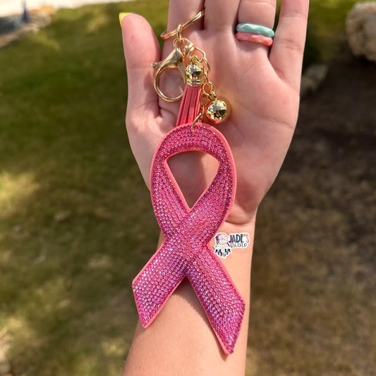 BCA Rhinestone Keychain/Bag Charm