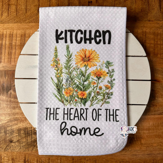 Kitchen The Heart Of The Home Tea Towel