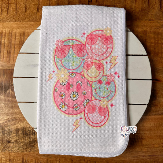Smiley Tea Towel