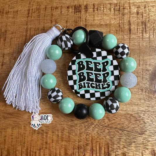 Beep Beep Keychain Bracelet