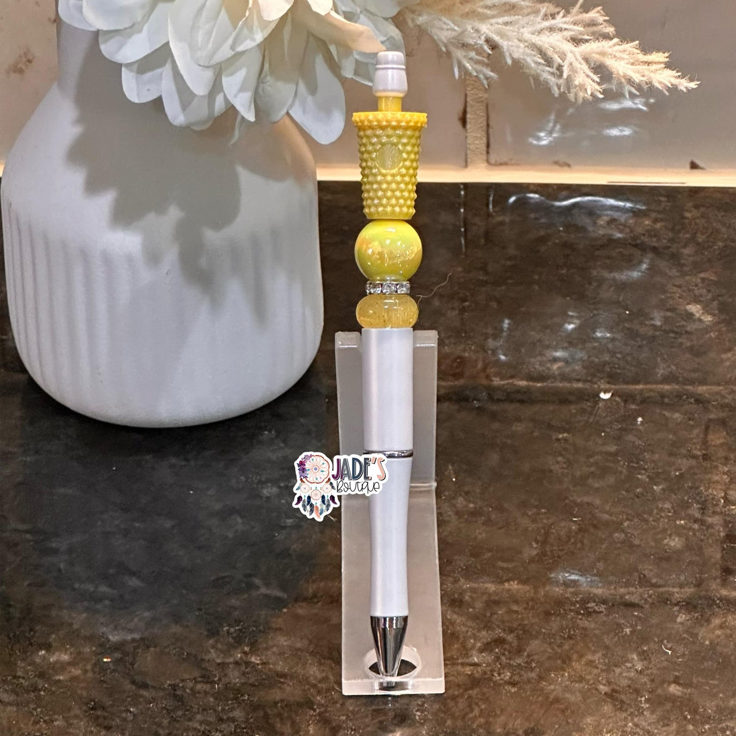 Studded Yellow Tumbler 3D Pen