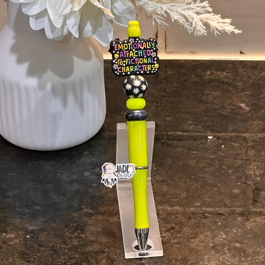 Emotionally Attached To Fictional Characters Pen