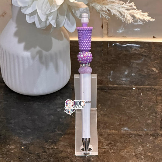 Studded Purple Tumbler 3D Pen