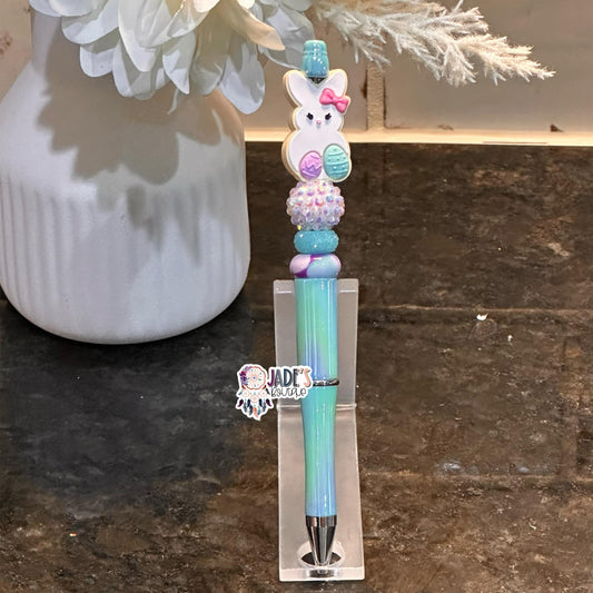 Bunny Sugar Cookie Turquoise Pen