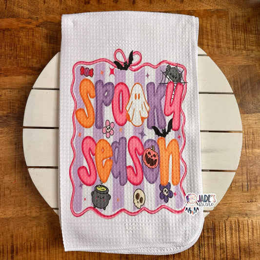 Spooky Season Tea Towel