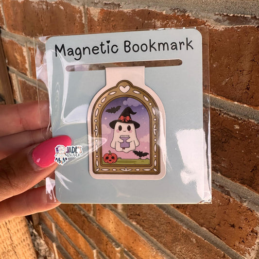 Ghost Picture Magnetic Bookmark