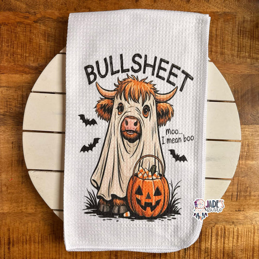 Bullsheet Tea Towel