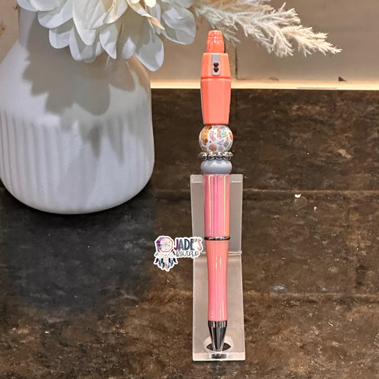 Coral Flair Pen