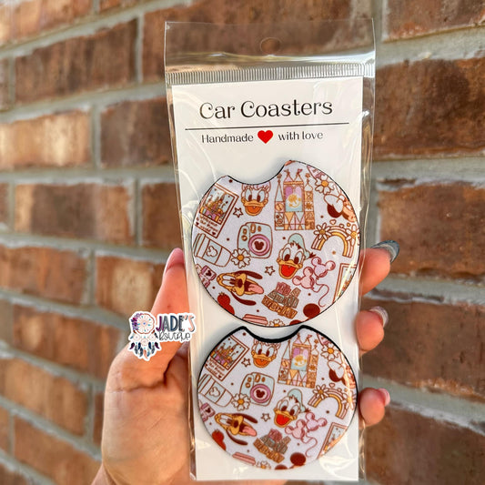 Small World Car Coasters