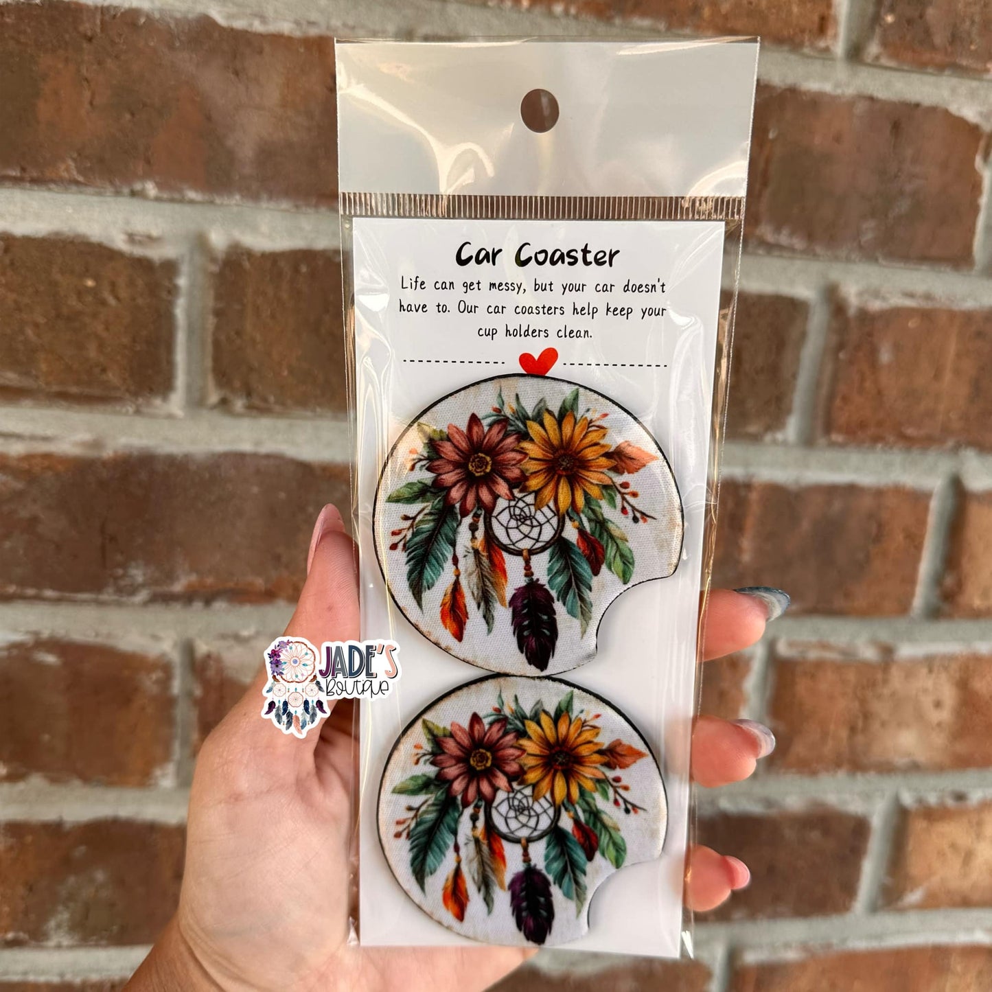 Dreamcatcher Car Coasters