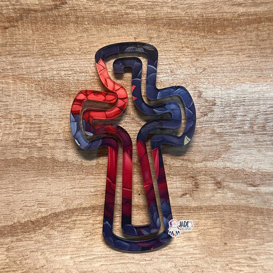 Succulent Jumbo Cross Clip