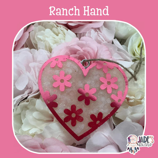 Heart Ombre Pink - Scent Ranch Hand