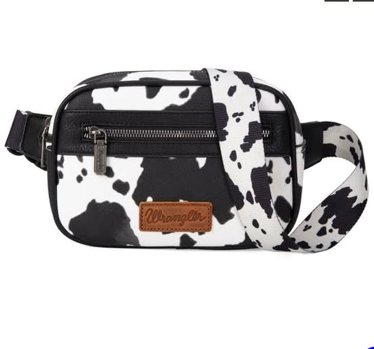 Cow Print Belt Bag