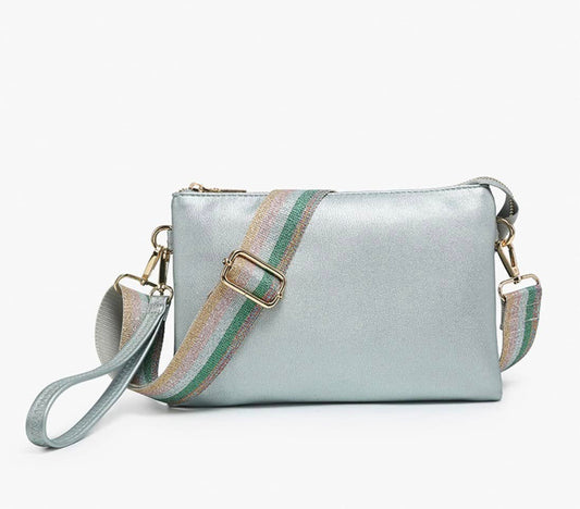 Izzy Crossbody w/ Guitar Strap - Winter Mint