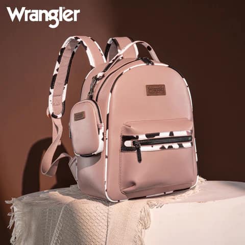Cow Print Backpack (Pink) - Exclusive!