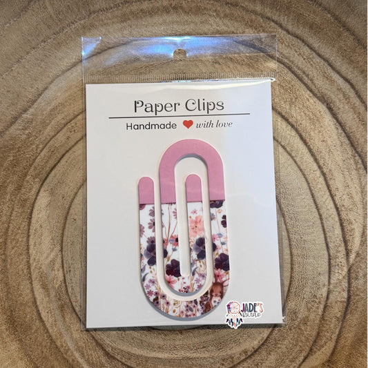 Woodland Bunny Jumbo Paper Clip