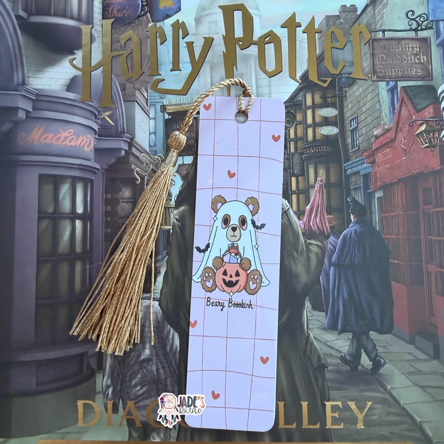 Beary Bookish Bookmark