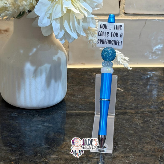 Ooh....This Calls For A Spreadsheet Pen