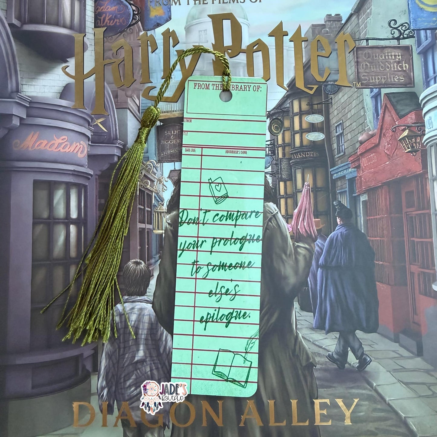 Don't Compare Your Prologue To Someone Else's Epilogue Bookmark
