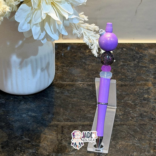 Purple Ornament Pen