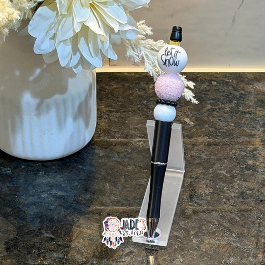 Let It Snow Ornament Pen