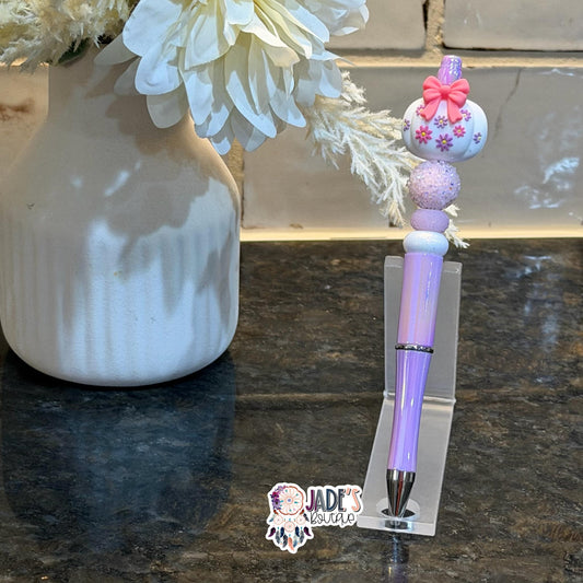 3D Daisy Pumpkin Pen