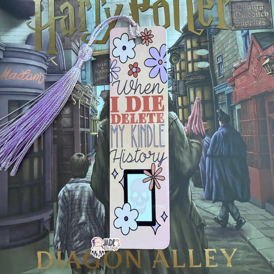 When I Die Delete My Kindle History Bookmark