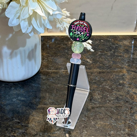 Don't Get Your Tinsel In A Tangle Pen