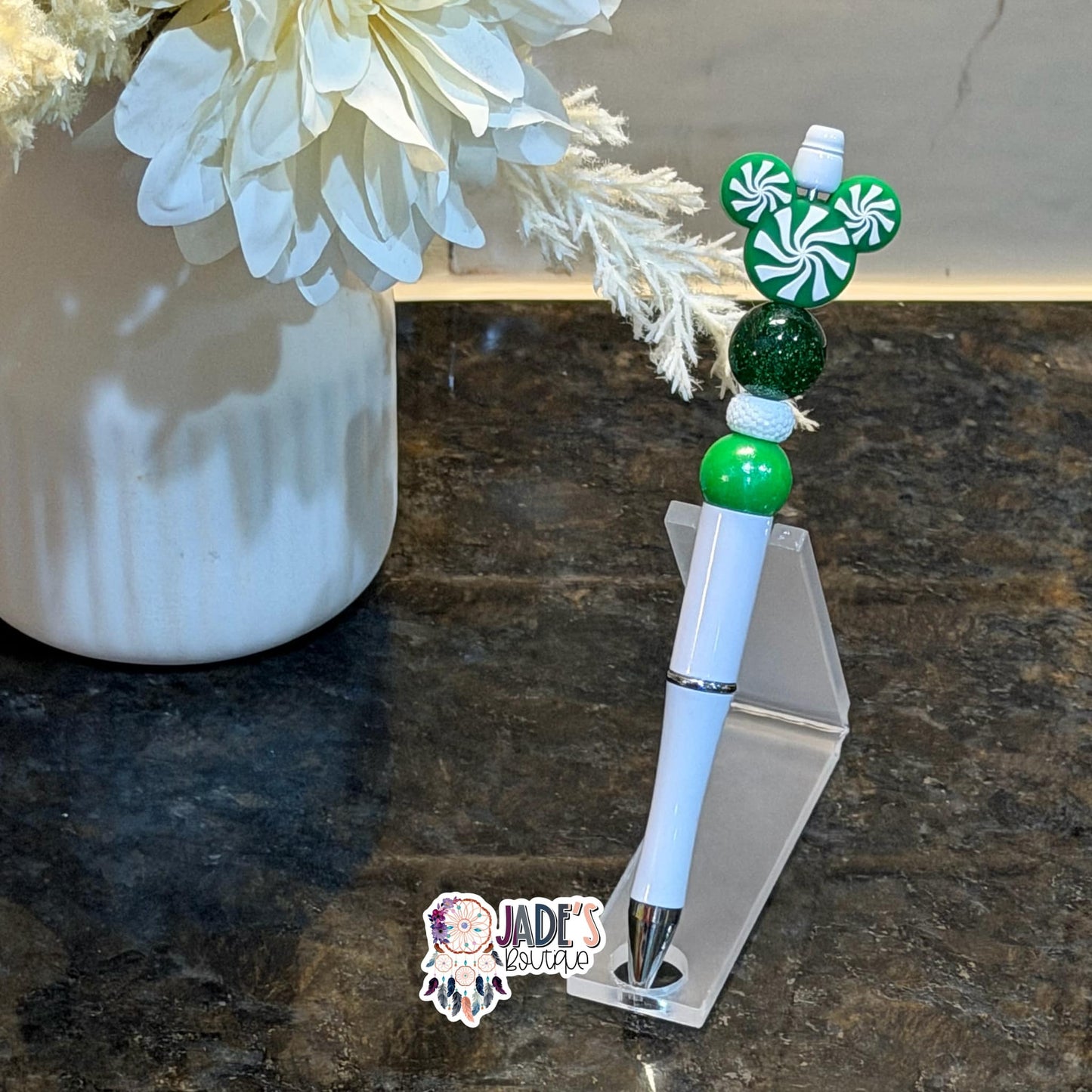 Peppermint Mouse Pen - Green