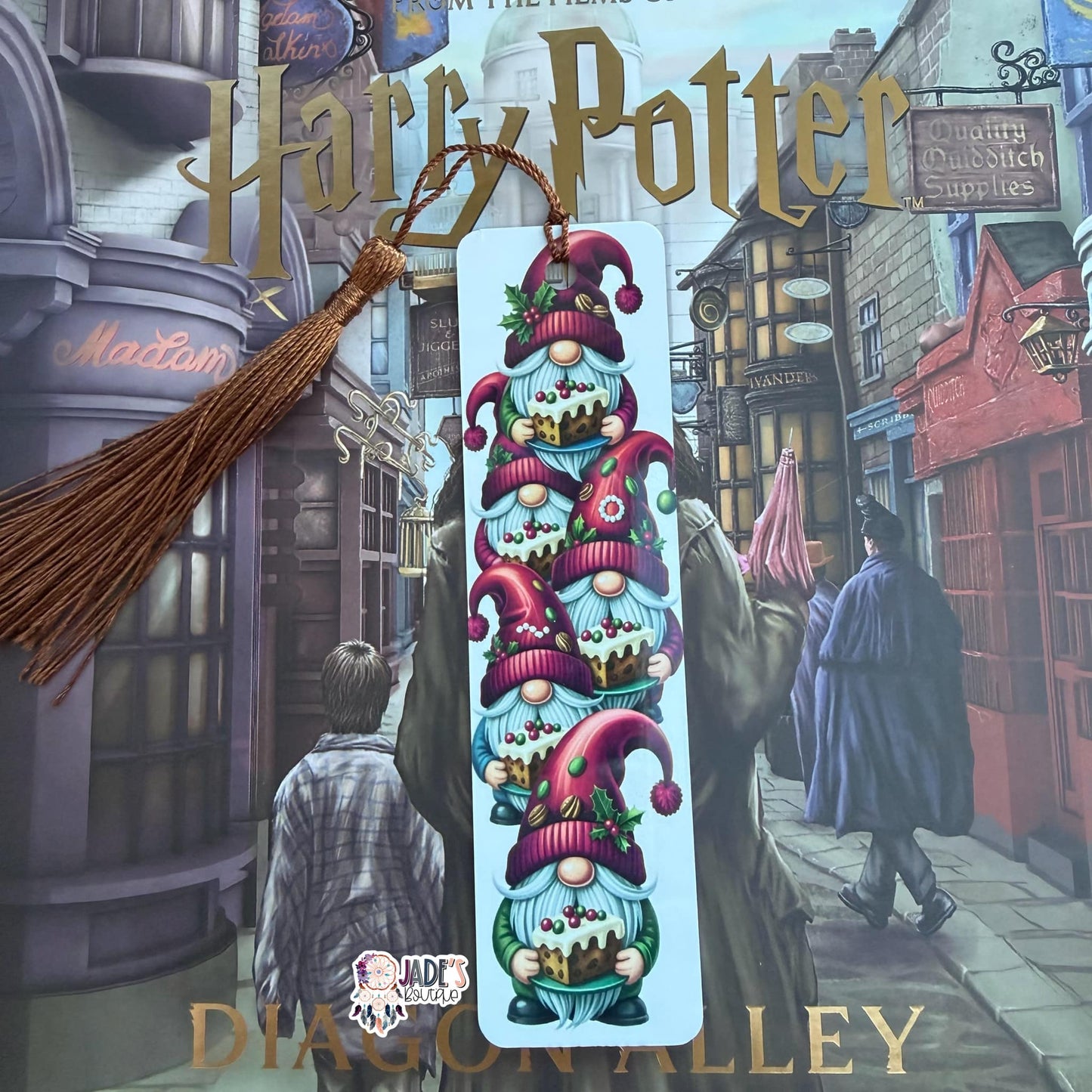 Fruit Cake Gnome Bookmark