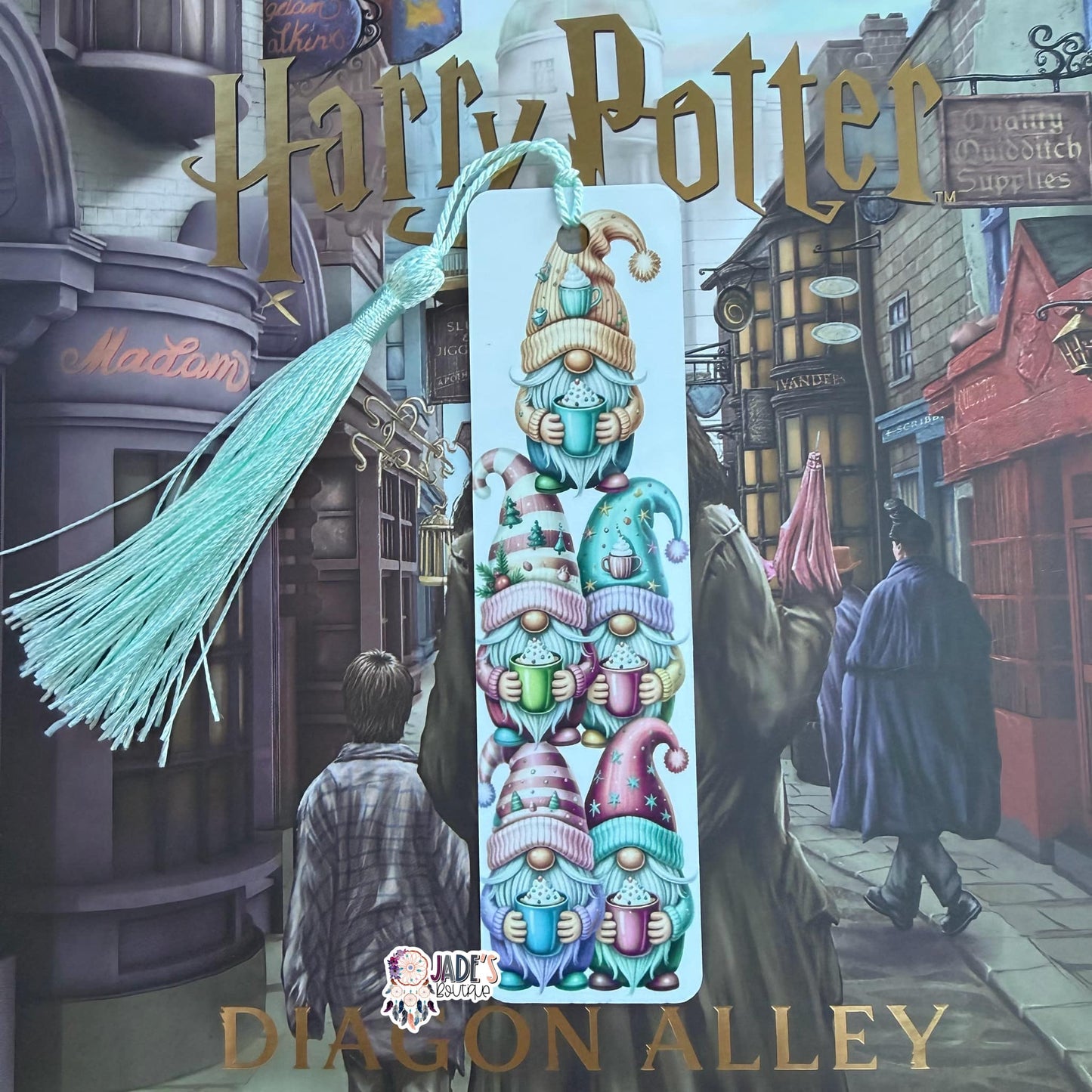 Cup of Joy Gnome Bookmark