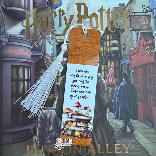 There are people who say you buy too many books. These are not your people. Bookmark