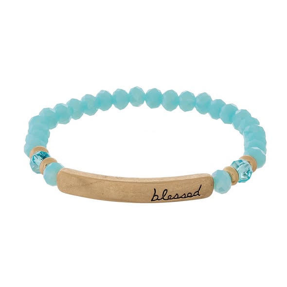 Blessed Bracelet - Blue