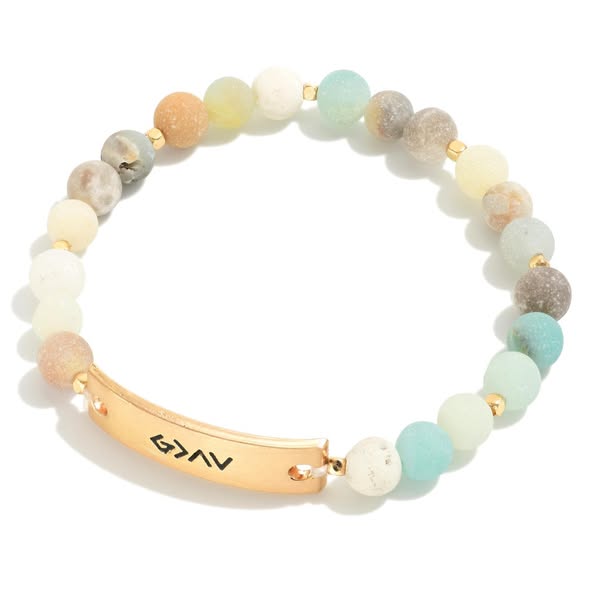 God is Greater Than the Highs and Lows - Amazonite
