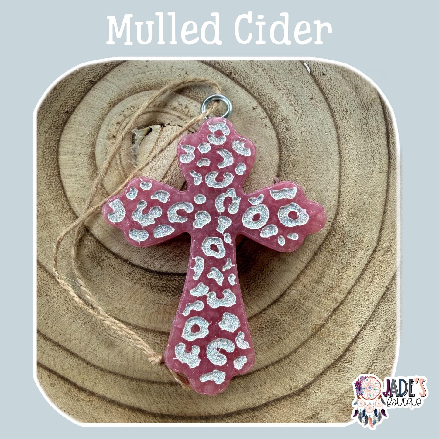 Leopard Pink Cross - Mulled Cider