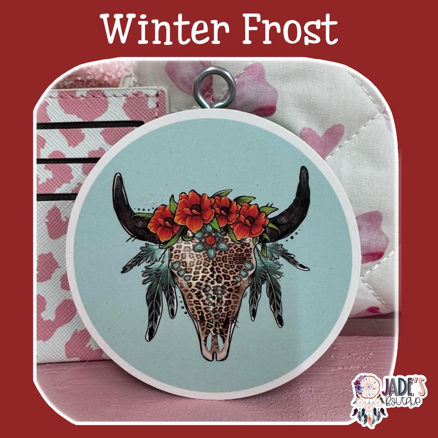 Floral Skull - Winter Frost