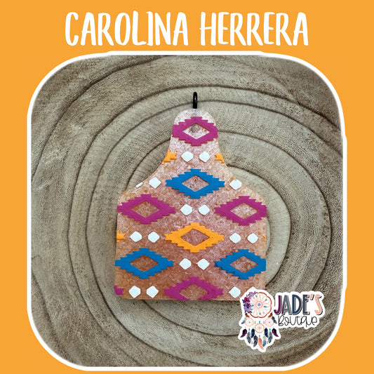 Aztec Cow Tag - Scent Carolina Herrera