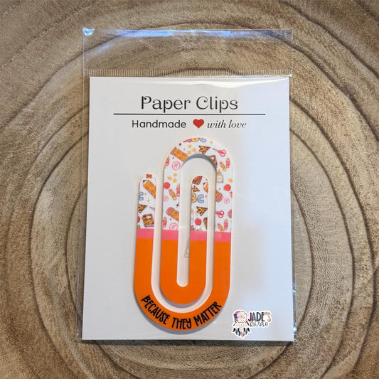 Because They Matter Jumbo Paper Clip