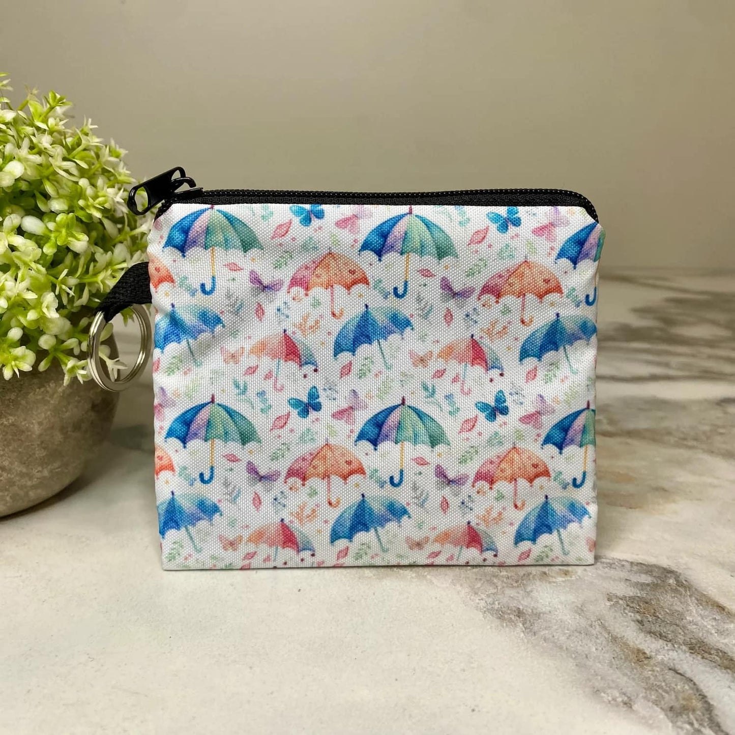 Butterfly Umbrella Coin Pouch