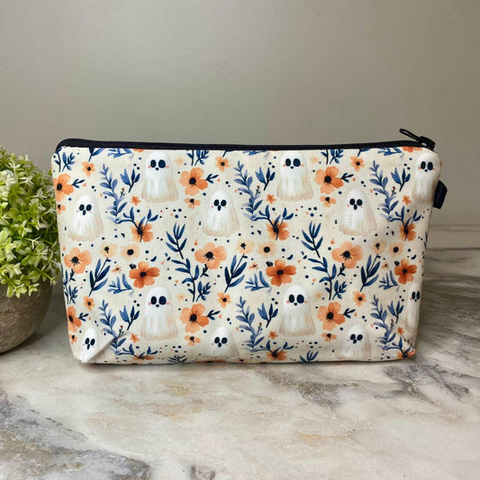 Floral Ghost Pouch