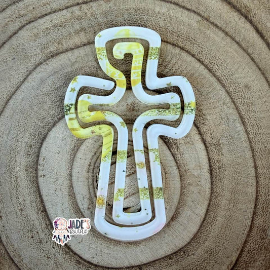 Golden Egg Cross Jumbo Paper Clip
