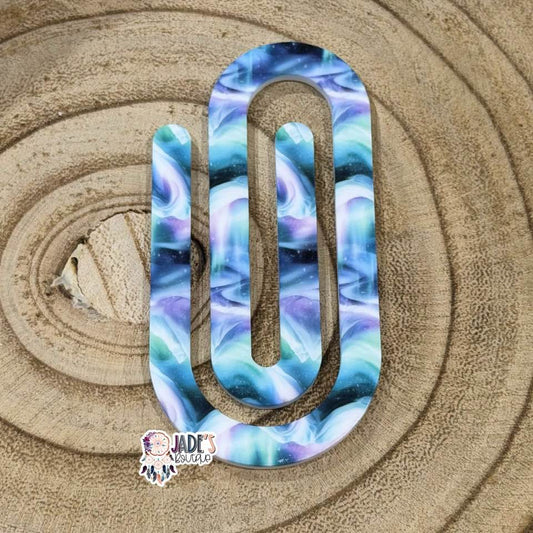 Aurora Borealis Sky Jumbo Paper Clip