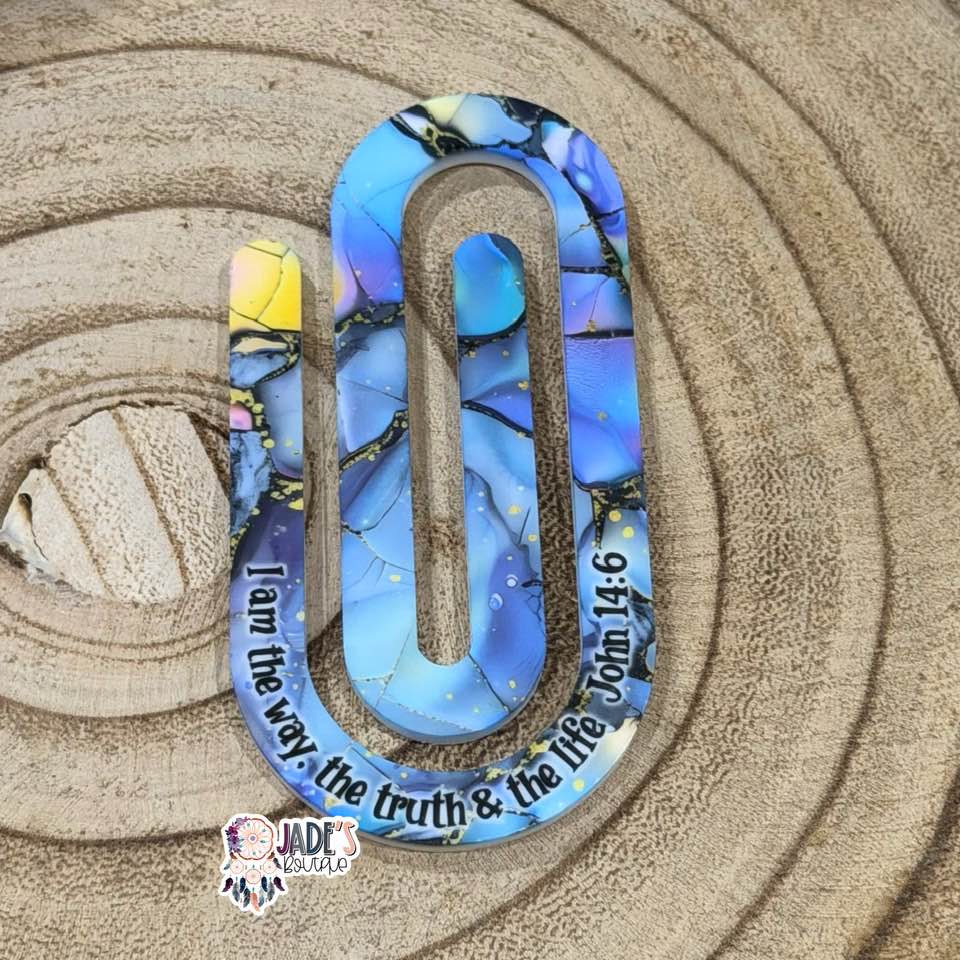 I am the way, the truth & the life John 14:6 Jumbo Paper Clip
