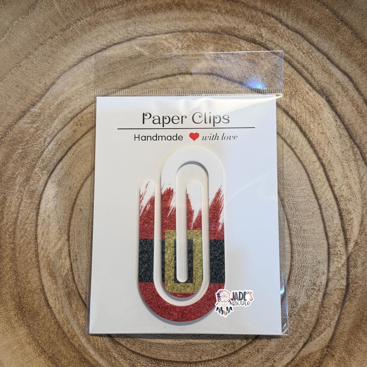 Santa's Belt Jumbo Paper Clip