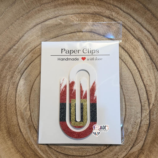 Santa's Belt Jumbo Paper Clip