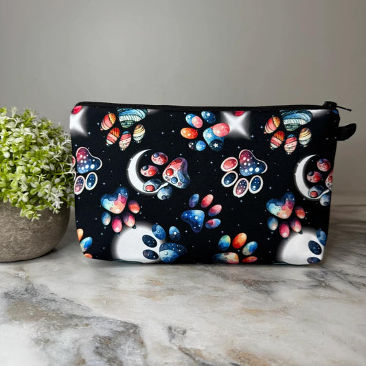 Dog Paw Galaxy Pouch