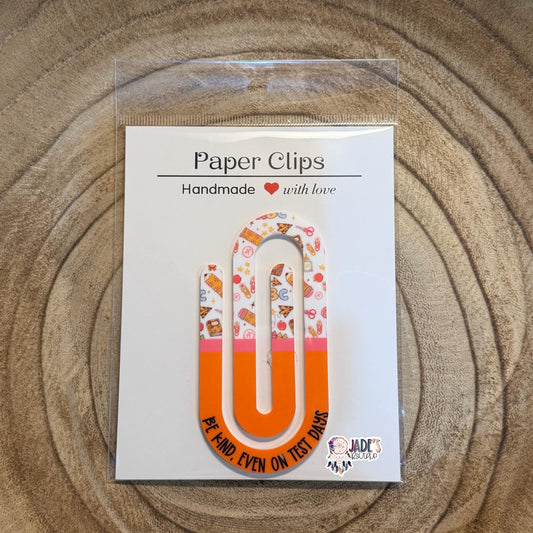 Be Kind, Even on Test Days Jumbo Paper Clip