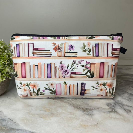 Floral Bookshelf Pouch