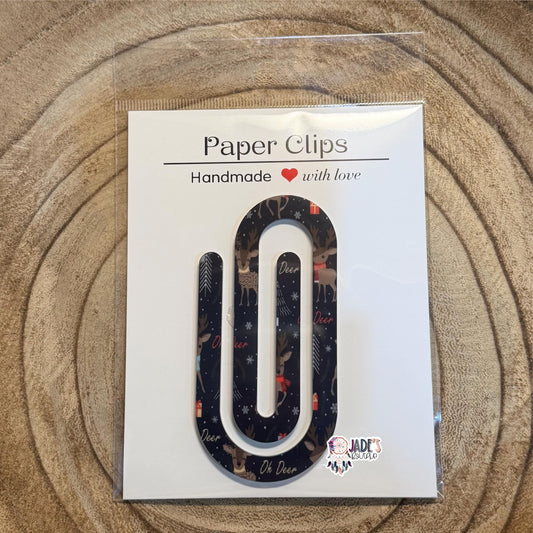 Oh Deer Jumbo Paper Clip