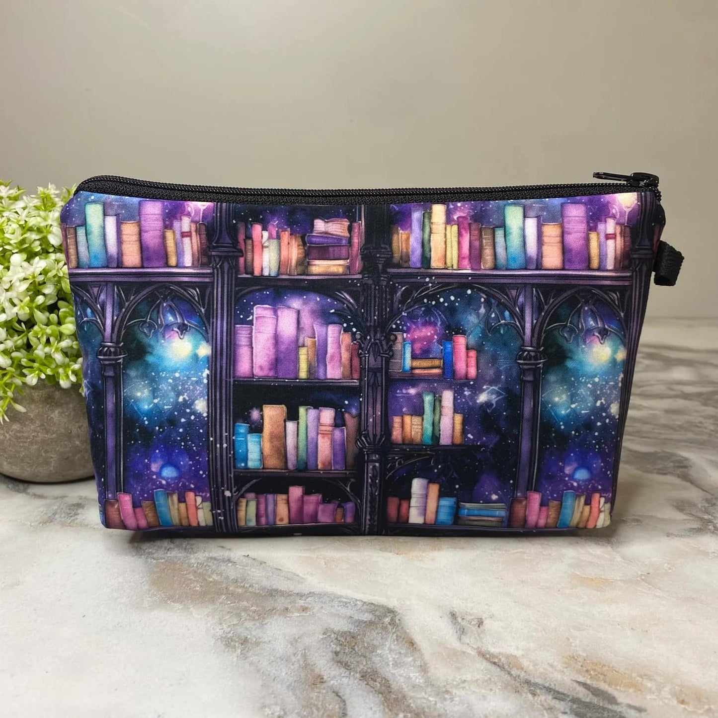 Galaxy Window Book Shelf Pouch